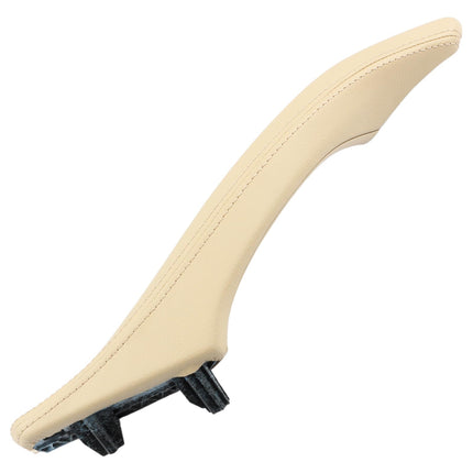 BMW 5 Series F10/F11 2010-2016 Left Rear Door Handle (Leather, Beige) | Jaronx