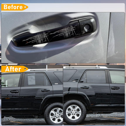 Toyota 4Runner (2010-2020) Smooth Black Exterior Door Handle Set | 4PCS| Jaronx