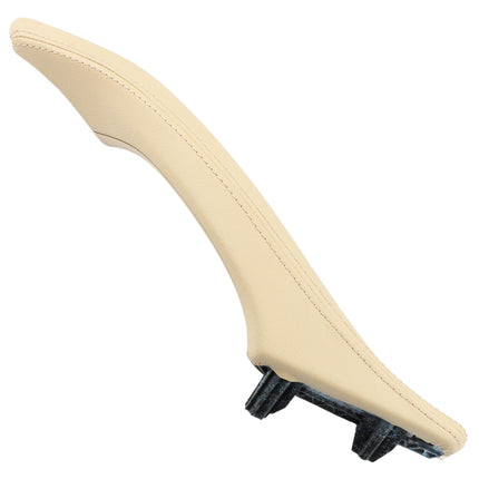 BMW 5 Series F10/F11 2010-2016 Right Interior Door Handle (Leather, Beige) | Jaronx