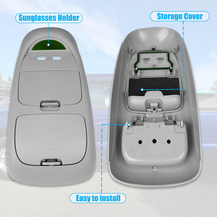 Ford F-250–F-550 Overhead Console 2002-2004 Grey | Jaronx
