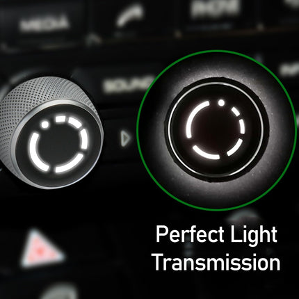 Chrome PCM 4.0 Radio Knobs L+R | Jaronx
