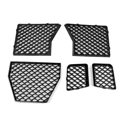 For BMW M2 G87 Front Bumper Grille Guard 2023-2025 | 5PC Glossy Black Mesh Kit | Jaronx