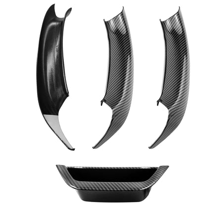 Carbon Fiber Door Handle Covers for BMW X3 F25 & X4 F26 – 4Pcs Snap-On Set | Jaronx