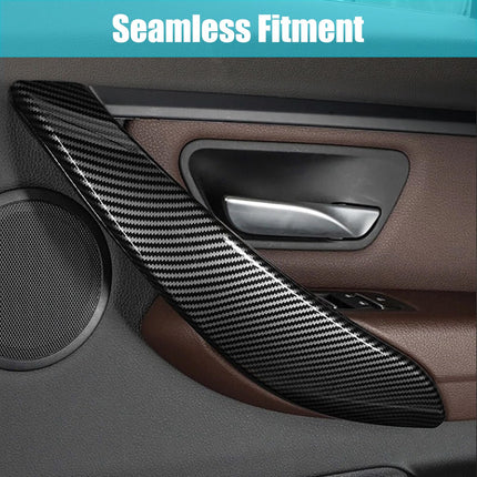 ForBMW F30/F31/F36 4PCS Door Handle Cover 2013-2018(Carbon Fiber Pattern)| Jaronx
