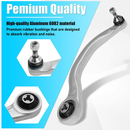 For Tesla Front Lower Control Arm Model 3 2018-2023 Model Y 2020-2023, Left Driver & Right Passenger Side Suspension Control Arm with Ball Joint for Tesla 104435400A 104435600C| Jaronx