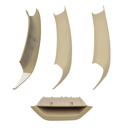 Beige Door Handle Covers for BMW X3 F25 (10-16) & X4 F26 (14-17) – 4Pcs Set | Jaronx