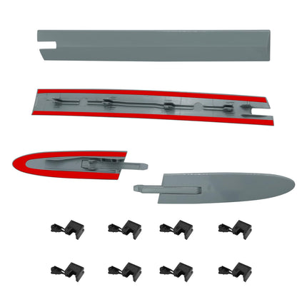 BMW Convertible Roof Hinge Cover for 3 Series E93 (2006 - 2011) & 4 Series F33/M4 F83 (2014 - 2019), 4PCS Left/Right Top Roof Molding Trim | Jaronx