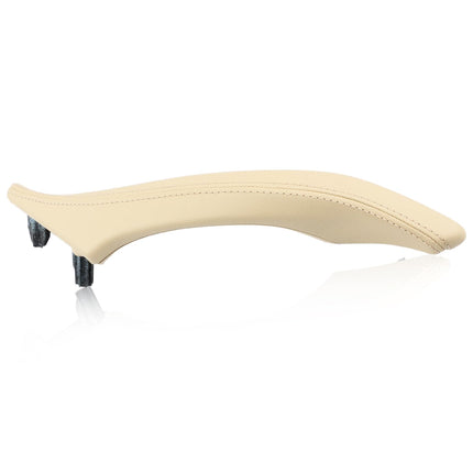 BMW 5 Series F10/F11 2010-2016 Left Rear Door Handle (Leather, Beige) | Jaronx