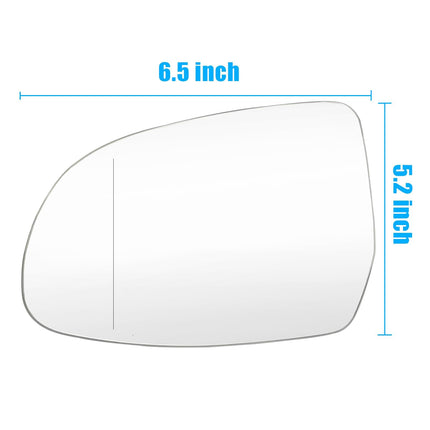 BMW Heated Mirror Glass Driver Left | X3/X4/X5/X6/X7/XM 2014-25 Non-Dimming – Jaronx