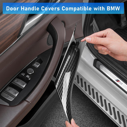 For Carbon Fiber BMW X3 G01 / X4 G02 Door Handle Covers 4PCS 2017-24| Jaronx
