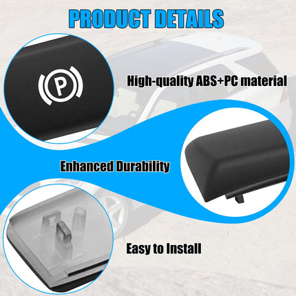 For Mercedes Benz Parking Brake Handle P Button A W176/B W246 W242/GLA X156/CLA W117/ML W166/GL X166/GLE/SLK/SLC Class, Electronic Handbrake Release P Button Cover Replacement| Jaronx