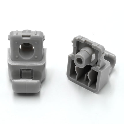 For Tesla Model 3 Sun Visor Clips 2017-23 Grey – 2PCS Snap-In Hook Retainer| Jaronx