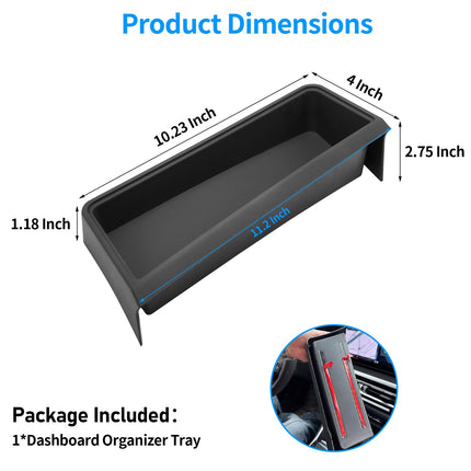 BMW 3/4 Series Center Console Organizer | Behind 12.3" Screen | Matte Black | Jaronx