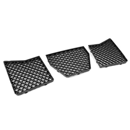 For BMW M2 Front Bumper Lower Grille Mesh Guard 2023 2024 2025, 3 PCS Center Lower Bumper Mesh Grill Guards Replacement Compatible with BMW G87 M2 Accessories (Carbon Fiber Pattern) | Jaronx