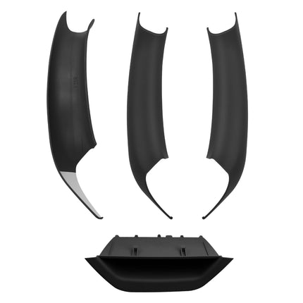 Black Door Handle Covers for BMW X3 F25 & X4 F26 – 4Pcs Snap-On Set | Jaronx