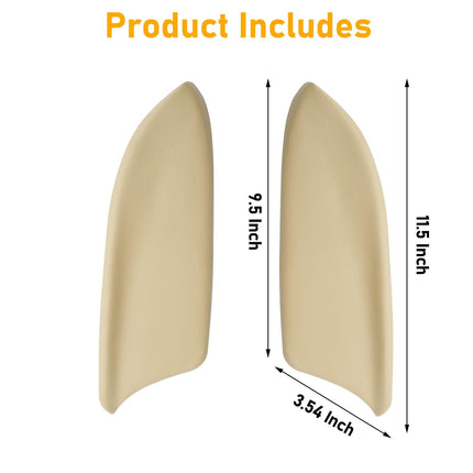 Honda Accord Door Panel Armrest Covers 2008-2012,Beige| Jaronx