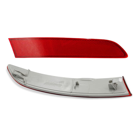 For BMW Rear Bumper Reflector for X3 F25 LCI 2015-2016, Left & Right Rear Bumper Red Marker Lights Lens Trim,Tail Reflector Light Replacement for BMW X3 63257352209 63257352210| Jaronx