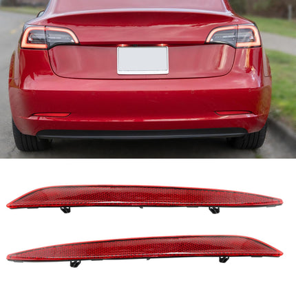 Tesla Model 3 Rear Bumper Reflector 2017-2023 | Jaronx