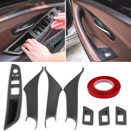 BMW 5 Series F10/F11 Door Handle Covers | 7PCS Black Kit| Jaronx