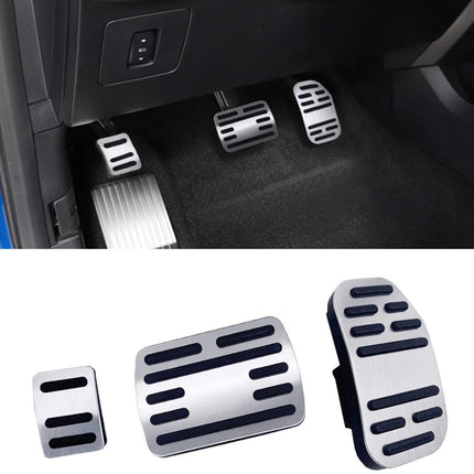 3PCS For Ford Gas Pedal and Brake Pedal Covers - F150 2015-2018