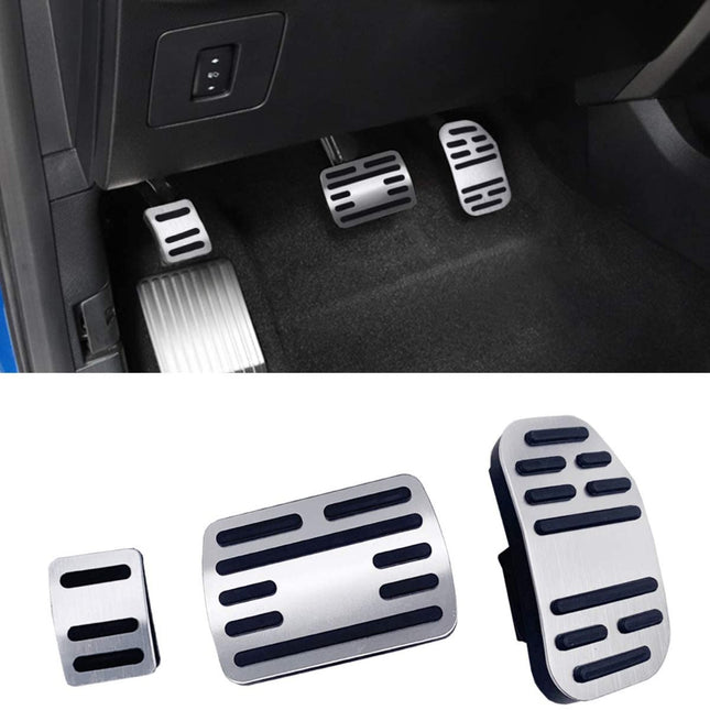 For Ford Gas Pedal and Brake Pedal Covers - F150 2015-2018 3pcs | Jaronx