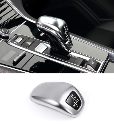 Porsche Panamera Gear Shift Knob Cover Silver