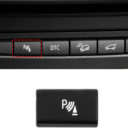Modified For BMW X5/X6 Parking Radar Sensor Button Covers