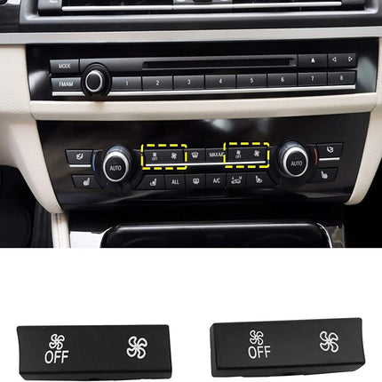 For BMW 5'/6'/7'/X5/X6 Climate Control Button Covers | For 14PCS Pattern | Jaronx