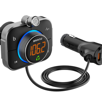 Bluetooth Transmitter With Innovatiove 180 ° rotate microphone probe