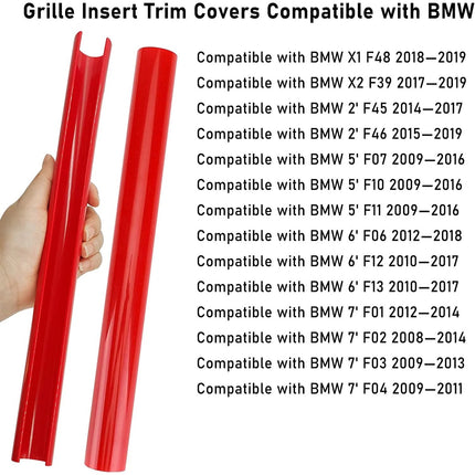 Compatible with BMW V Brace Cover - F10/F48 - Red