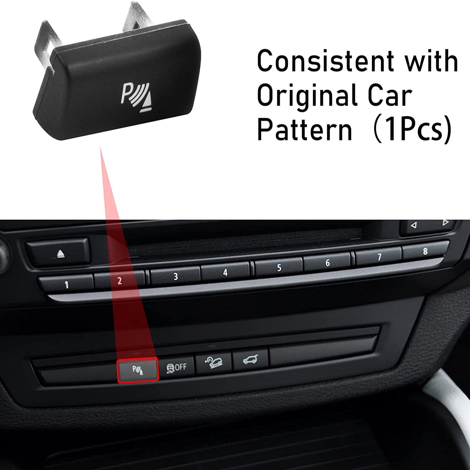 For BMW X5/X6 Parking Sensor Button | Jaronx