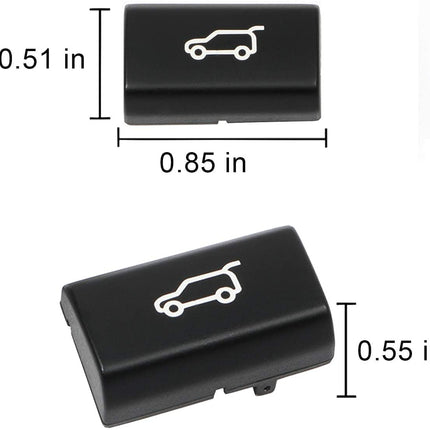 Compatible with BMW X5/X6 Tailgate Rear Trunk Switch Button Covers
