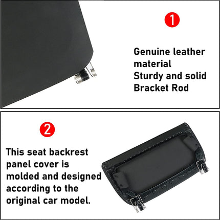 Modified For BMW 5'/7'/X5/X6 Seat Back Pocket Cover