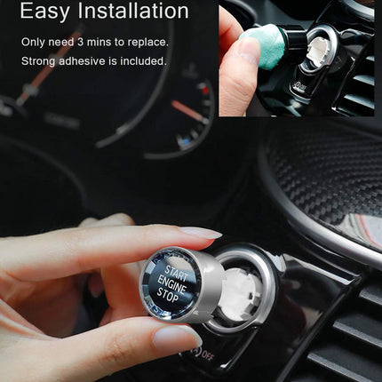 Compatible with BMW F-Chassis Crystal Start Stop Button Covers