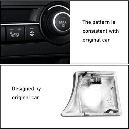 Upgraded For BMW X5/X6 Air Recirculation Button/Snowflake Button Covers