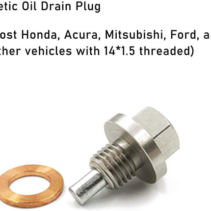 M14x1.5 Oil Drain Plug For Honda/Hyundai/Ford...