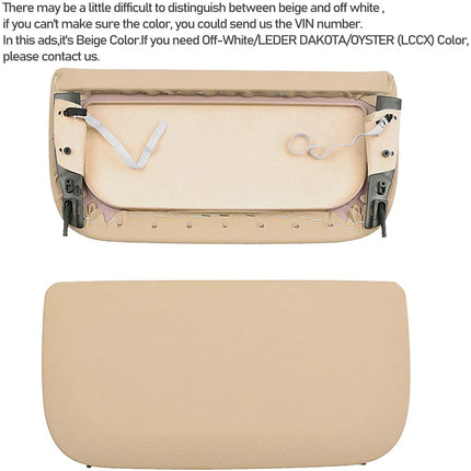 For BMW 5'/7' Seat Back Pocket Cover | Jaronx