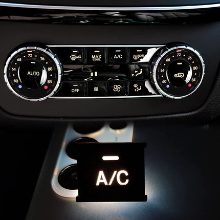 11PCS-Compatible with Mercedes Benz A/C Climate Control Button Covers