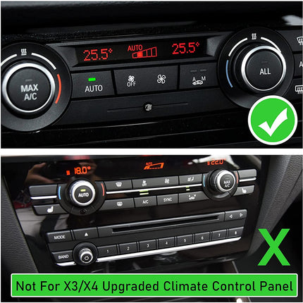 For BMW X5 X6 A/C Climate Control Button Covers | Jaronx
