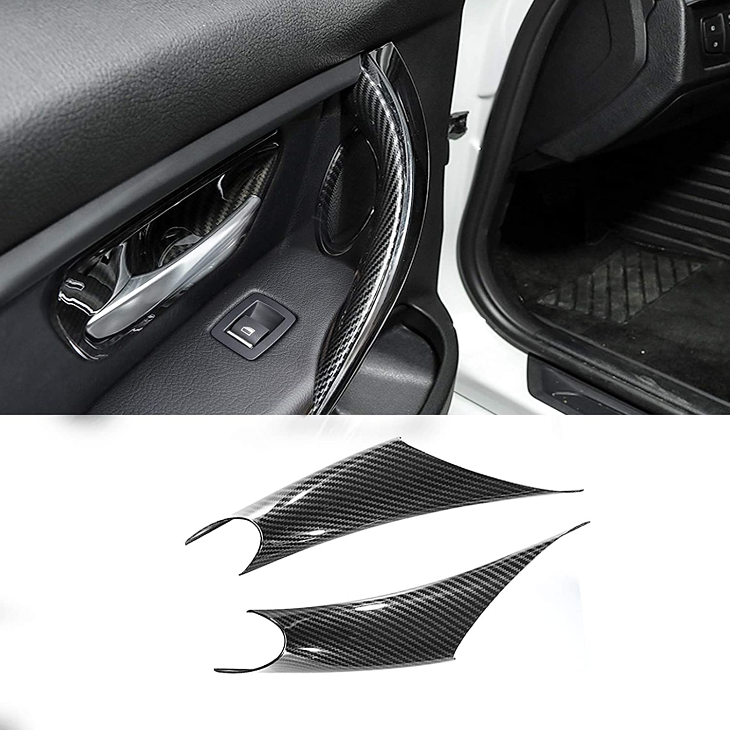 Sucxyor 2 STKS Deurklink Binnen Compatibel met Deurhandvat BMW Serie 3 F30 F31 F80 (2012-2018) Deurhandgreep Serie 3 320i,325i,328i,330i,335i,340i,M3 Achterste Deurgreep Links Rechts-Zwart Sucxyor 2 STKS Deurklink Binnen Compatibel met Deurhandvat BMW Serie 3 F30 F31 F80 (2012-2018) Deurhandgreep Serie 3 320i,325i,328i,330i,335i,340i,M3 Achterste Deurgreep Links Rechts-Zwart