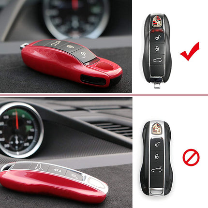 For Porsche Remote Key Button Covers