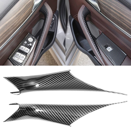 For BMW 5 Series Car Door Handle-G30/G31/F90-Carbon Fiber 2PCS | Jaronx