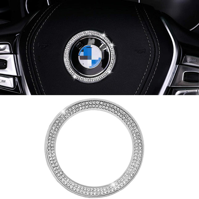 BLINGOOSE For BMW Accessories Sparkle Steering Wheel