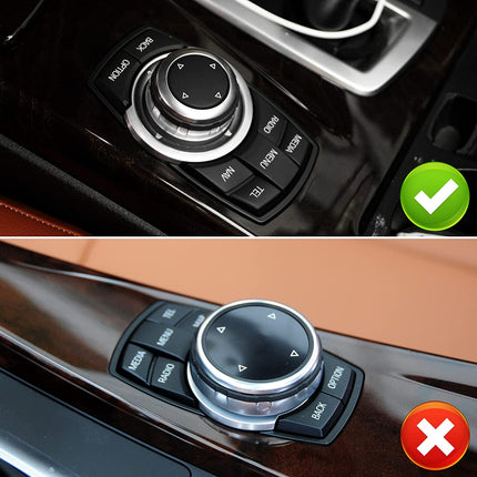 For BMW iDrive Auto Parts Button Covers | 1PCS