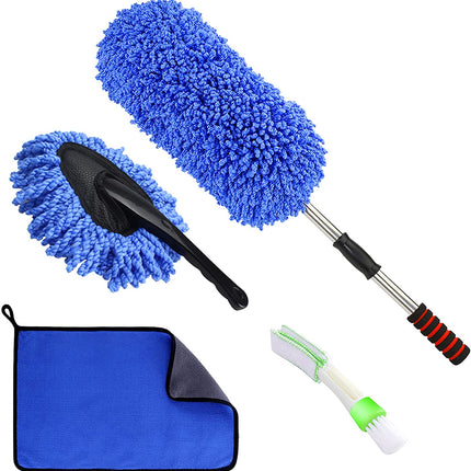 Car Duster Brush Set-4 Pcs