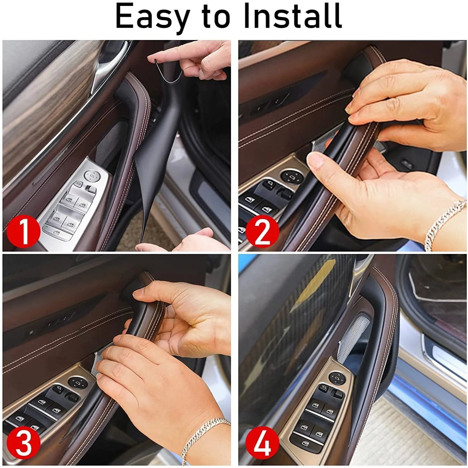 For BMW 5 Series Car Door Handle 2PCS-G30/G31 | Jaronx