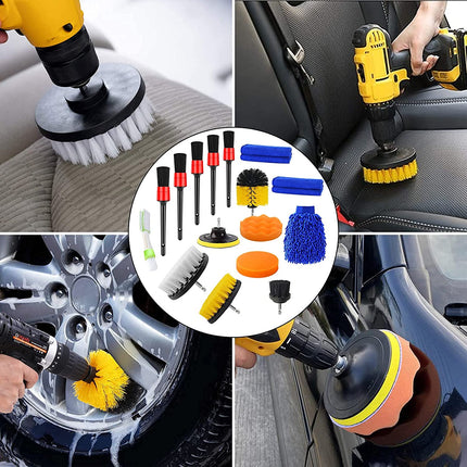 16PCS Car Detailing Brushes Set | Jaronx