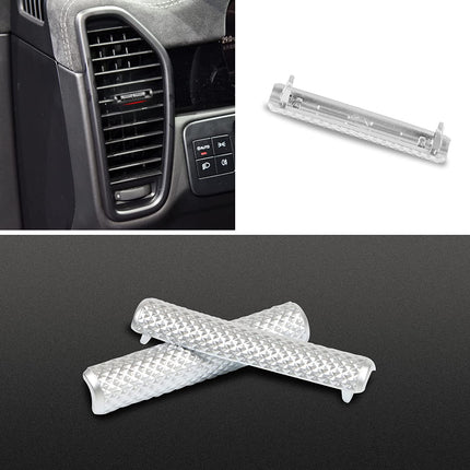 Upgraded For Porsche Cayenne Car Air Vent Tab Chrome-Plated Trim