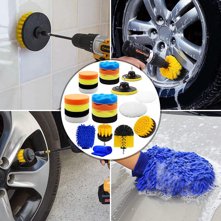 27PCS Cleaning Kit including Car Polishing Pad Kit | Jaronx
