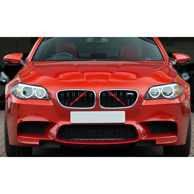 BMW Red Grill Inserts